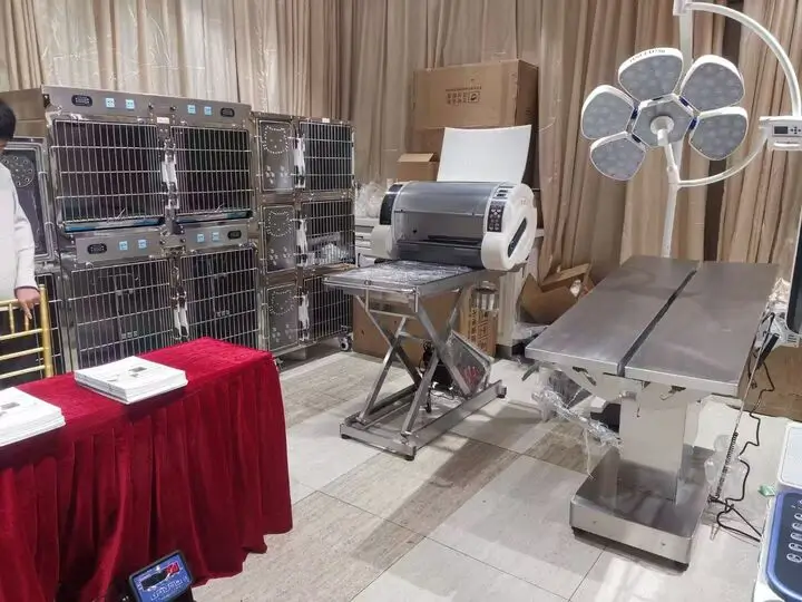 PillarVet manufacturing facility in Shandong, China -- stainless steel veterinary equipment production