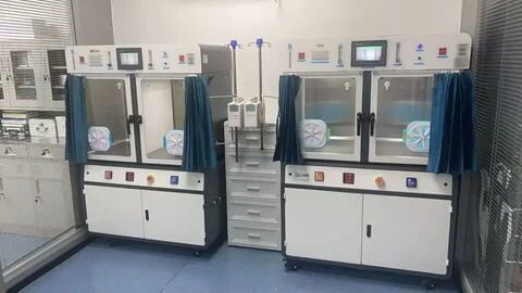 PillarVet Veterinary Oxygen Cage in Clinic